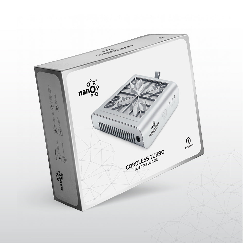 Nano® Cordless Turbo Dust Collector | Professional Nail Dust Extraction System