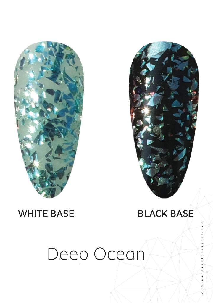 Deep Ocean Glitter Foil Powder 0.8gm