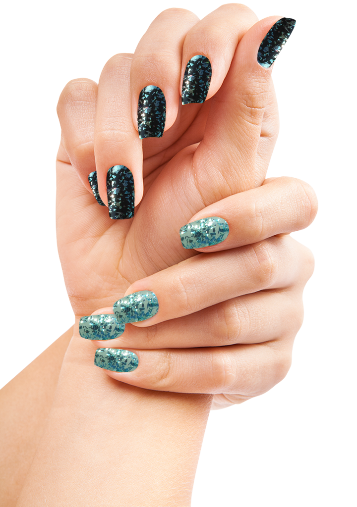 Deep Ocean Glitter Foil Powder 0.8gm