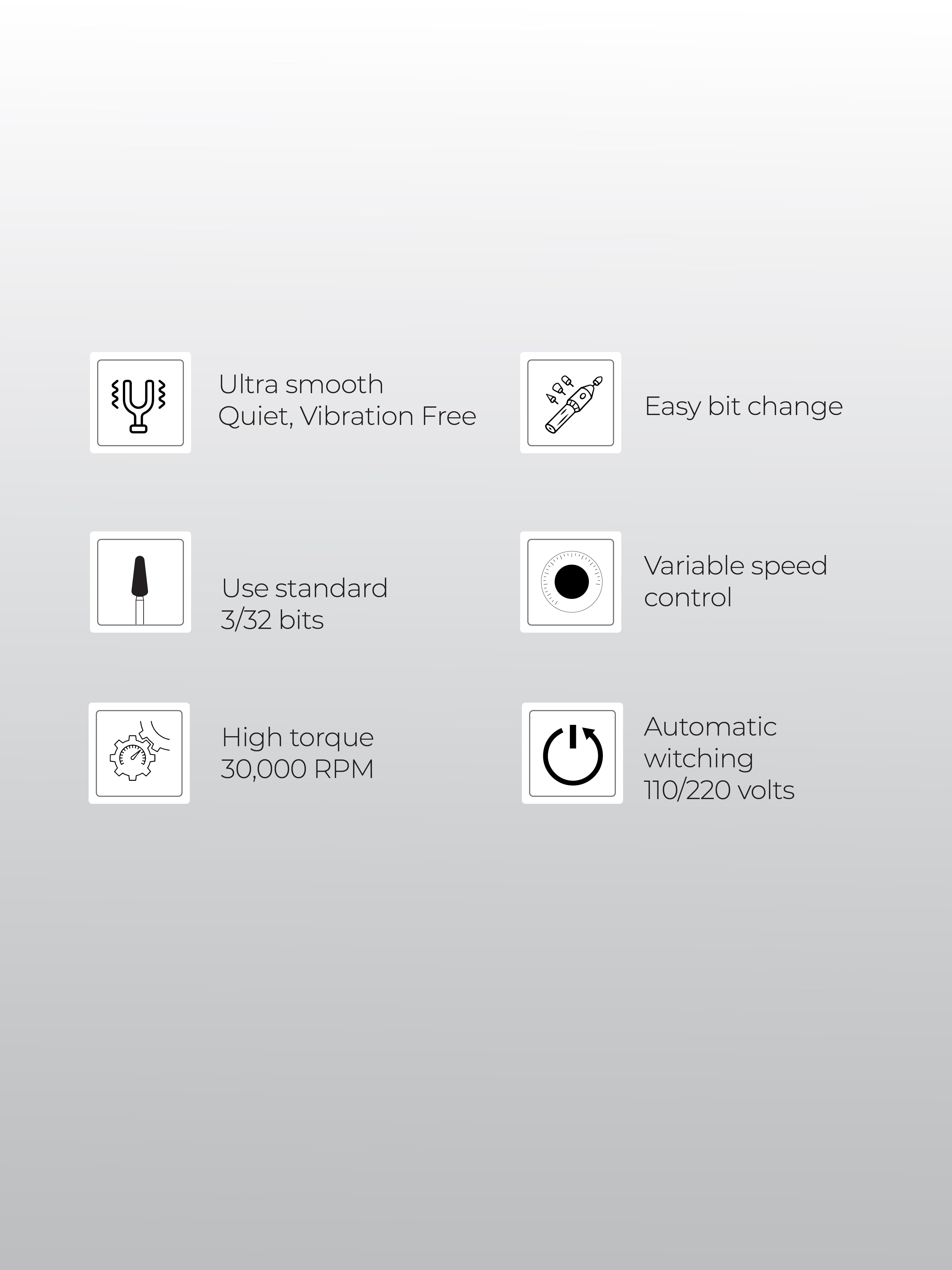 Nano® Elite Drill Machine 30000RPM