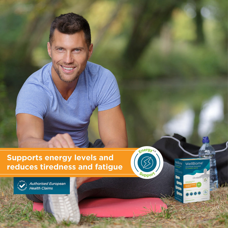 WellBiome - Prebiotic Fibre Complex for Gut Health Support - 30 Servings