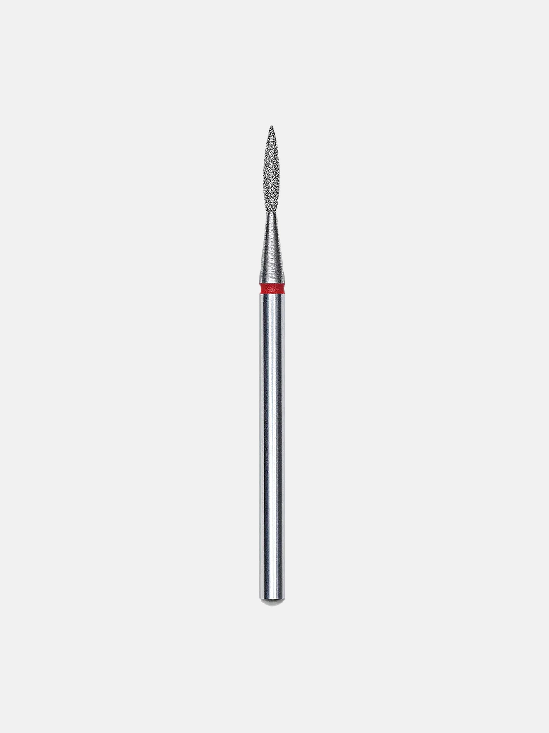 F 2.38mm Diamond Bits - Flame (red ring) Carbide Nail Drill Bit