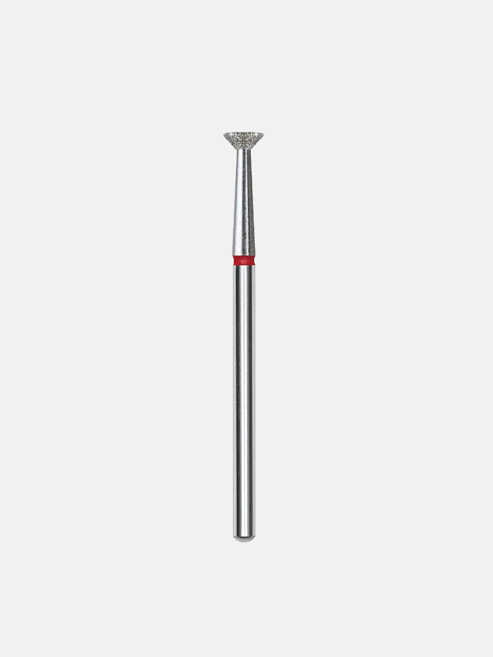 F 2.38mm Diamond Bits -Short flat top Nail Drill Bit