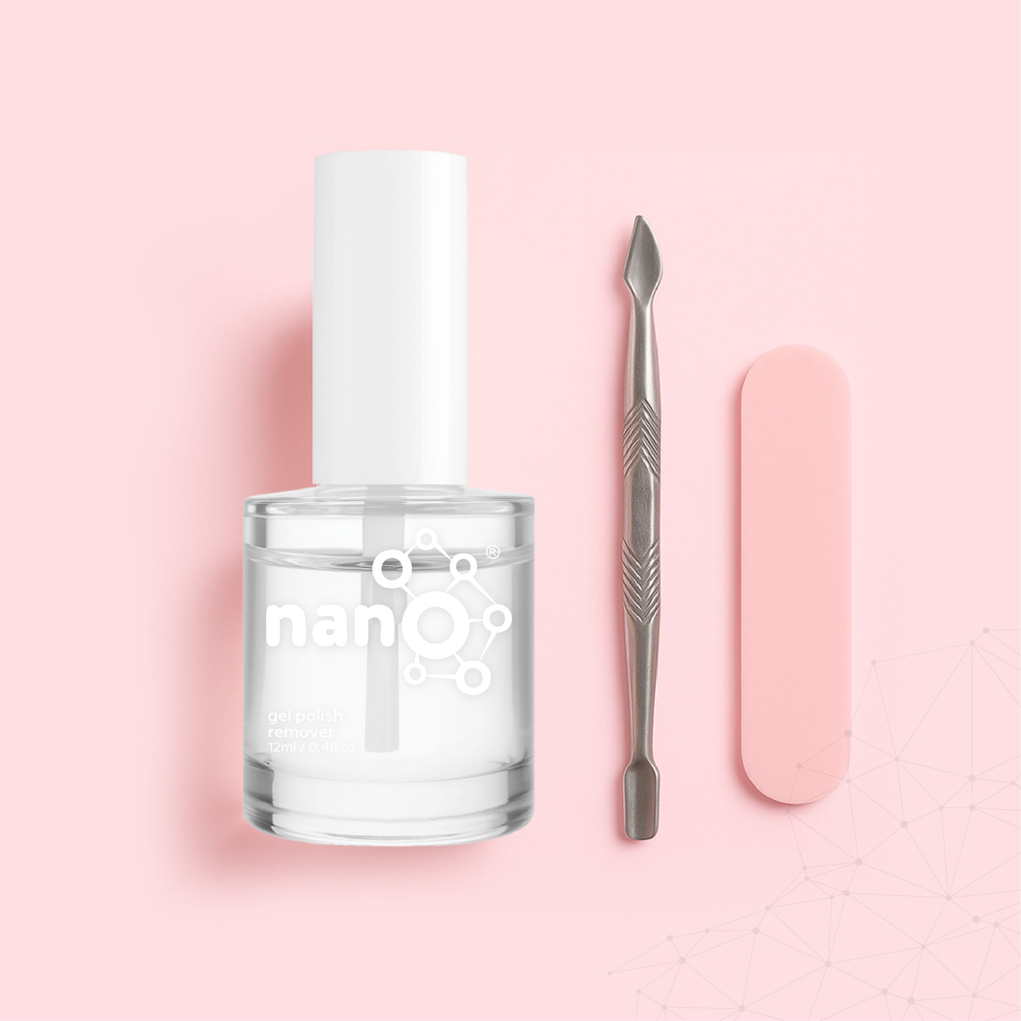 Nano® Quick Remover – 12ml | Rapid Gel Polish & Enhancement Remover | Cream Formula for Safe, Damage-Free Nail Removal UAE