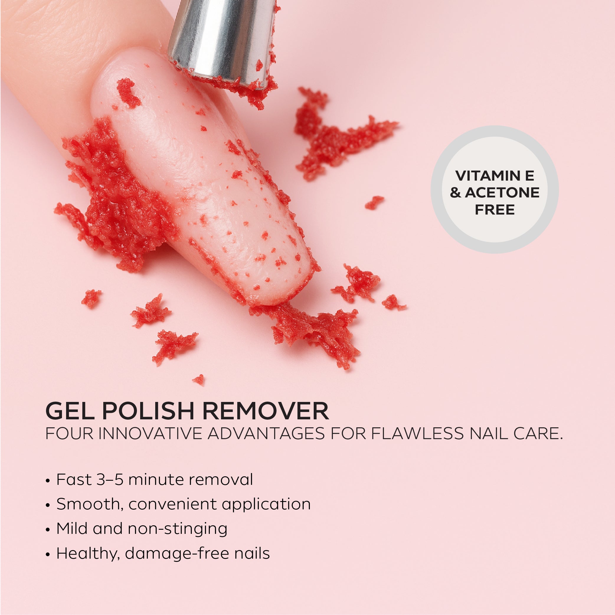 Nano® Quick Remover – 12ml | Rapid Gel Polish & Enhancement Remover | Cream Formula for Safe, Damage-Free Nail Removal UAE