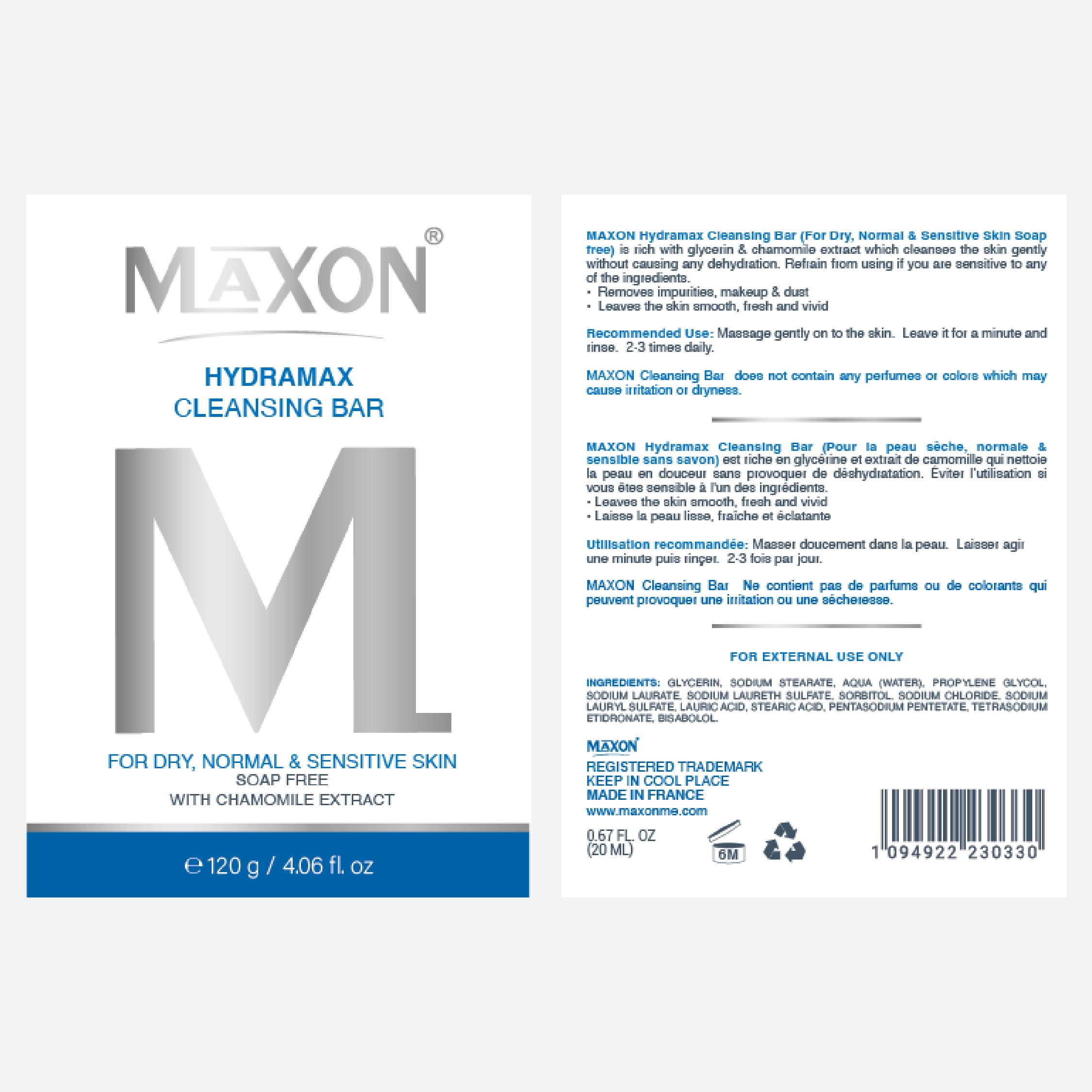 Hydramax Cleansing Bar