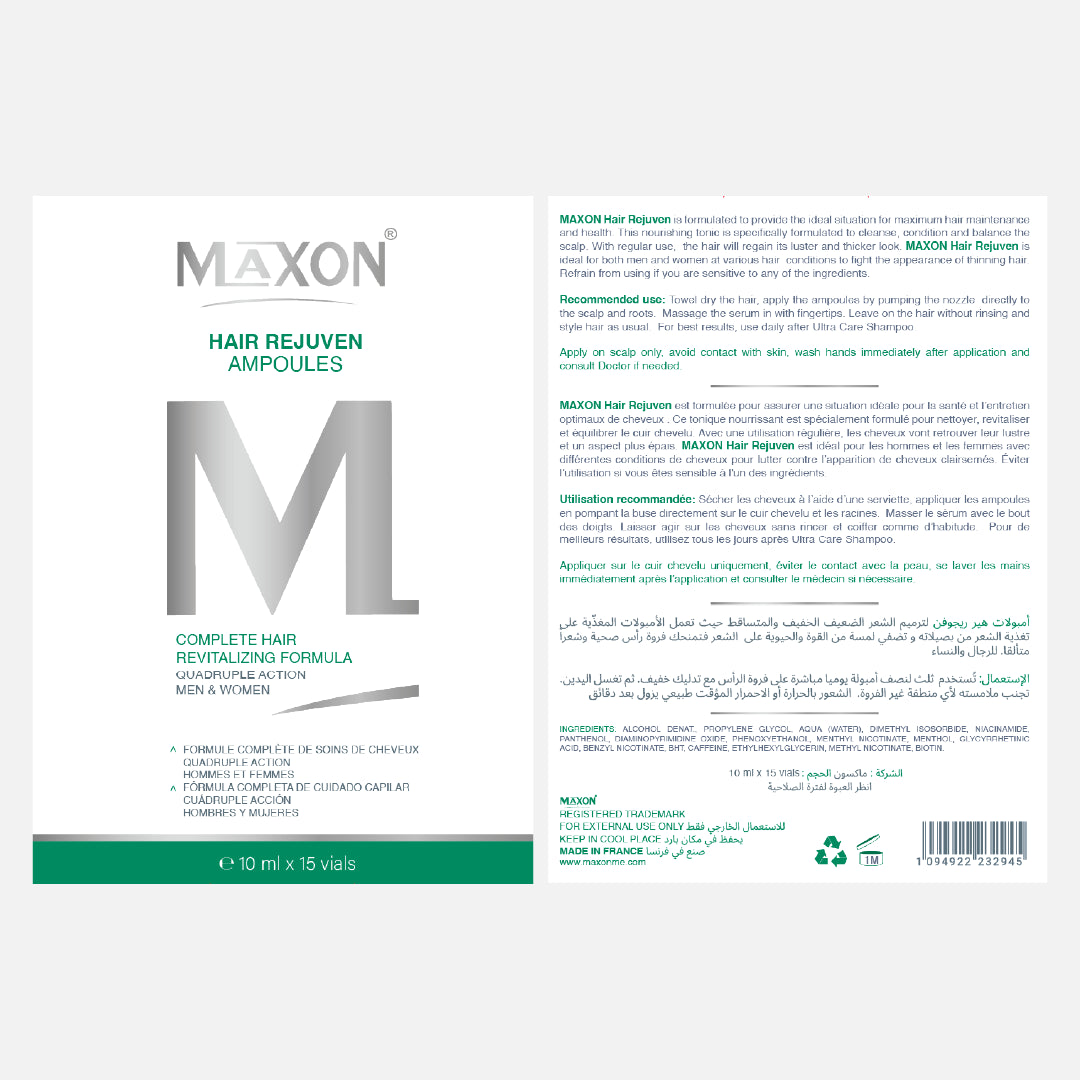 Hair Rejuven Ampoules 10ml X 15/box