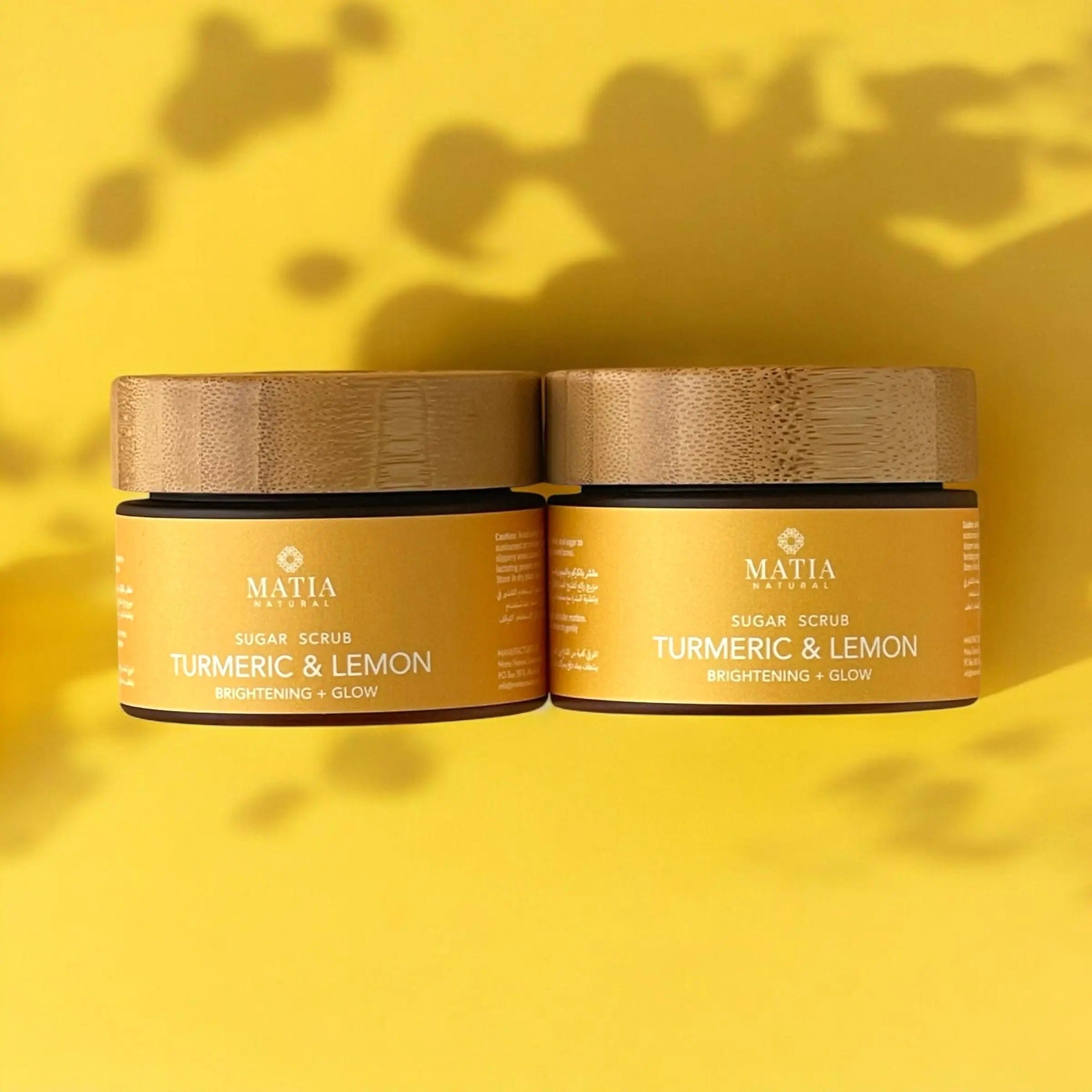 Lemon & Turmeric Scrub 2 - Pack