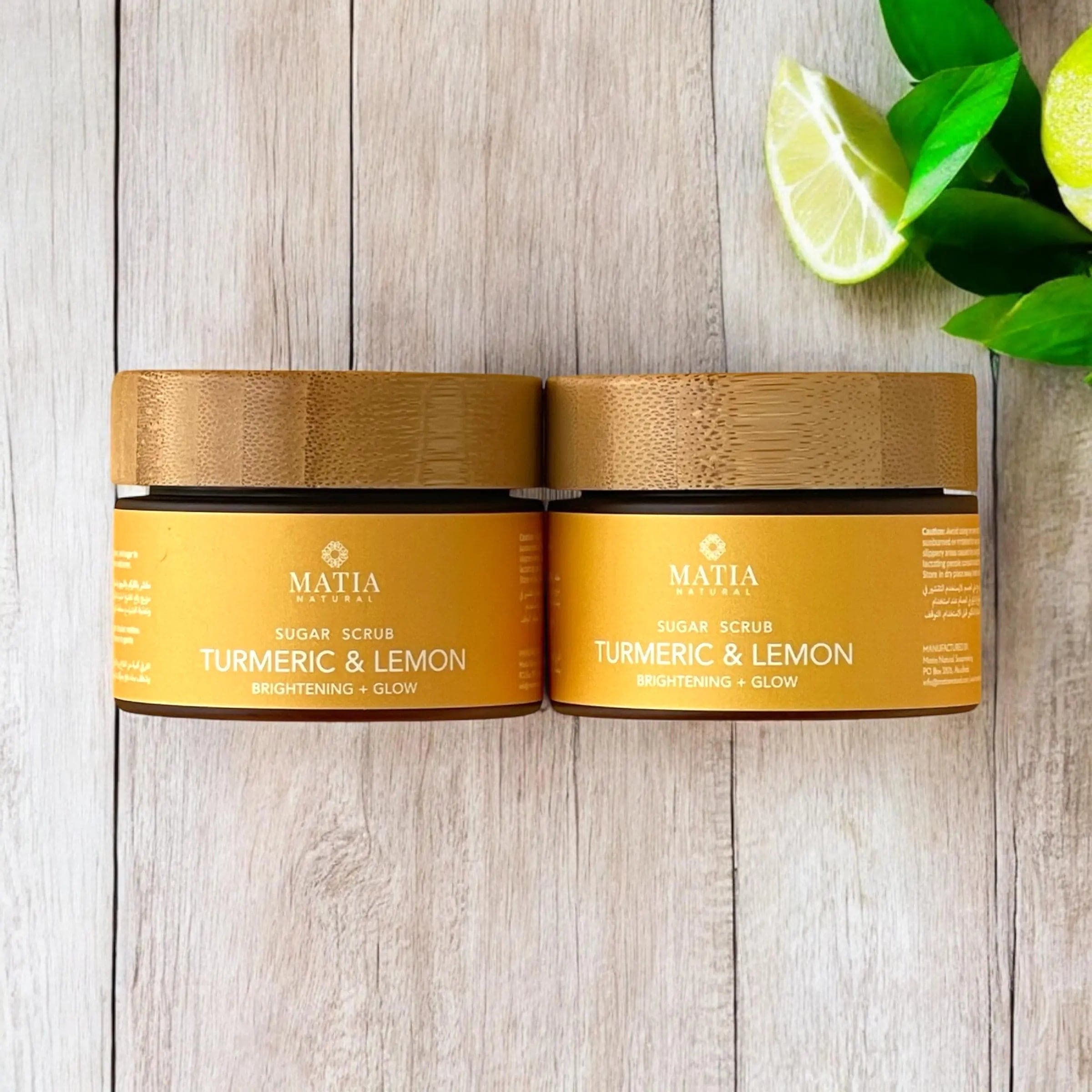 Lemon & Turmeric Scrub 2 - Pack