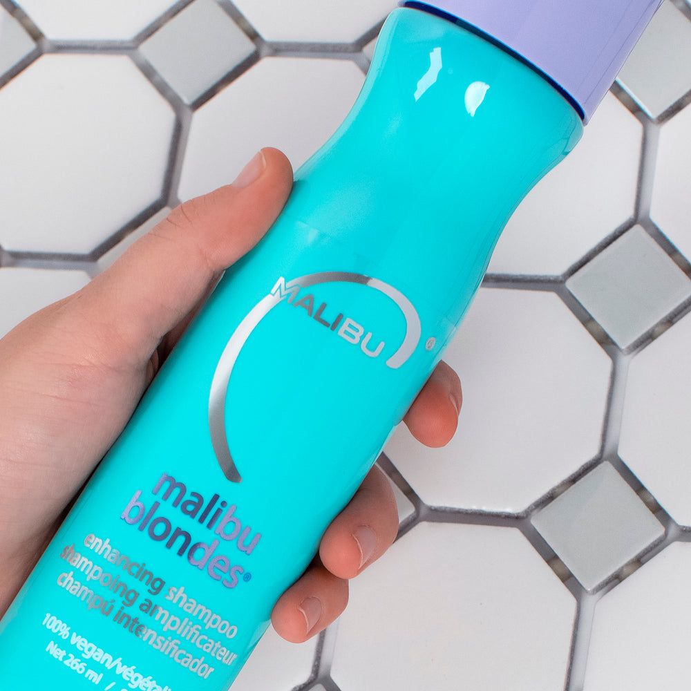 Malibu C Blondes Enhancing Hair Shampoo Sulfate Free For Vibrant & Bright Hair