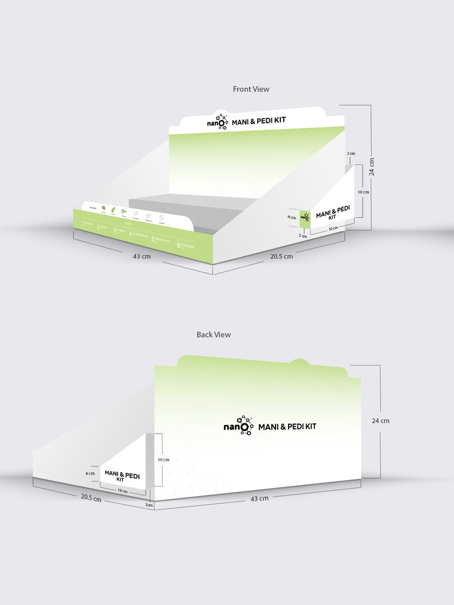 Nano® Mani-Pedi Kit Display Stand