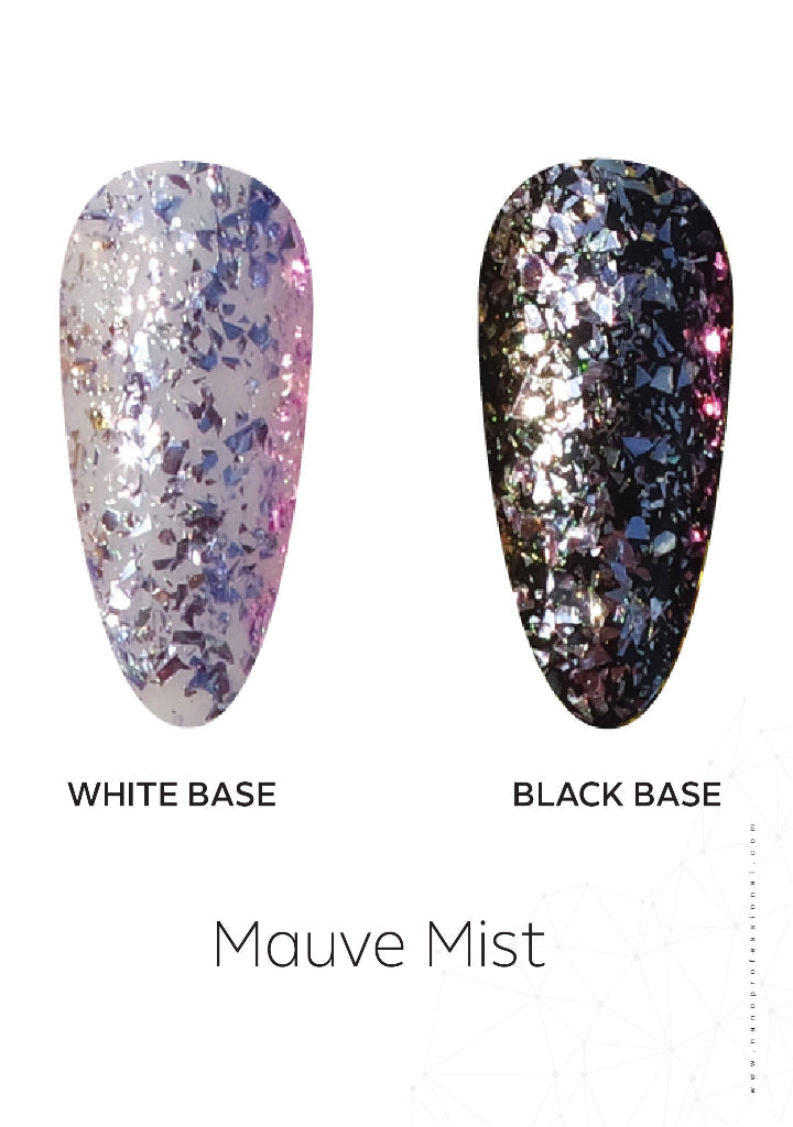 Mauve Mist Glitter Foil Powder 0.8gm
