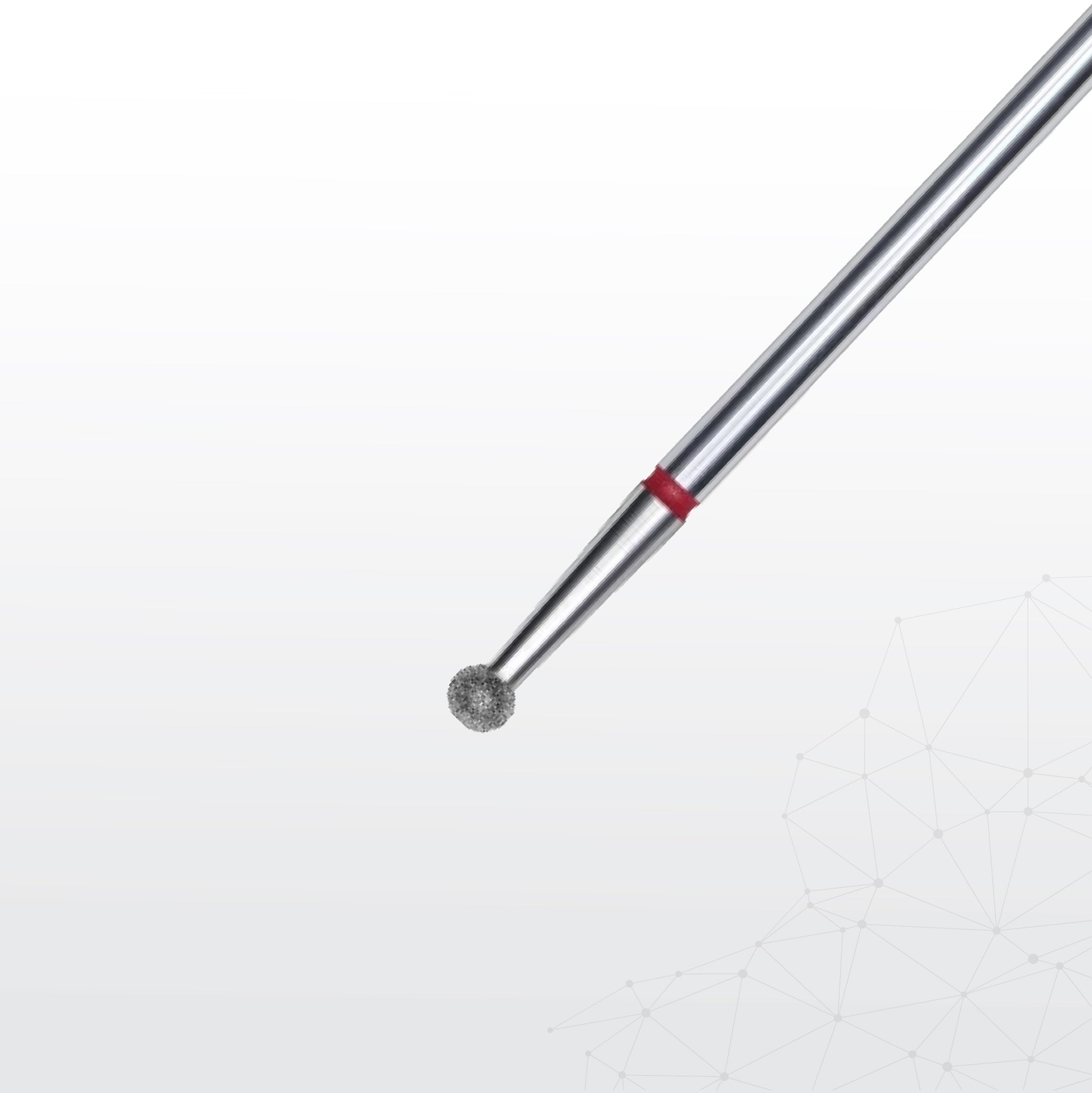 Nano® DD2364D Diamond Burs Drill Bits | Precision Ball Nail Drill Bit for Cuticle Care & Nail Detailing