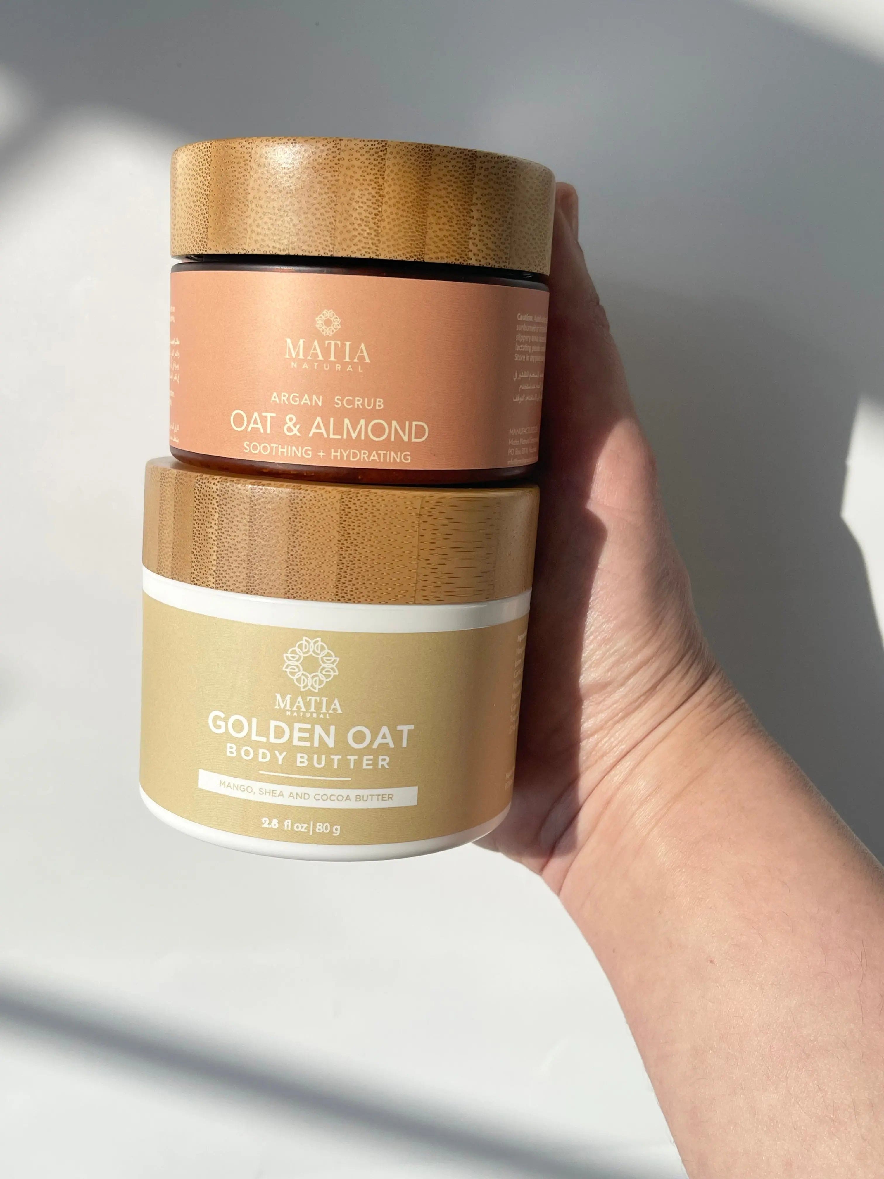 Oat Scrub & Body Butter Set