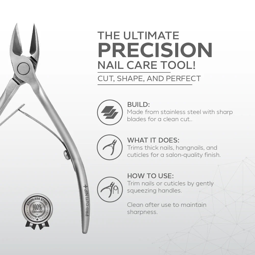 Nano Pro Cuti Nip+ | Precision Cuticle Nipper (119 mm)