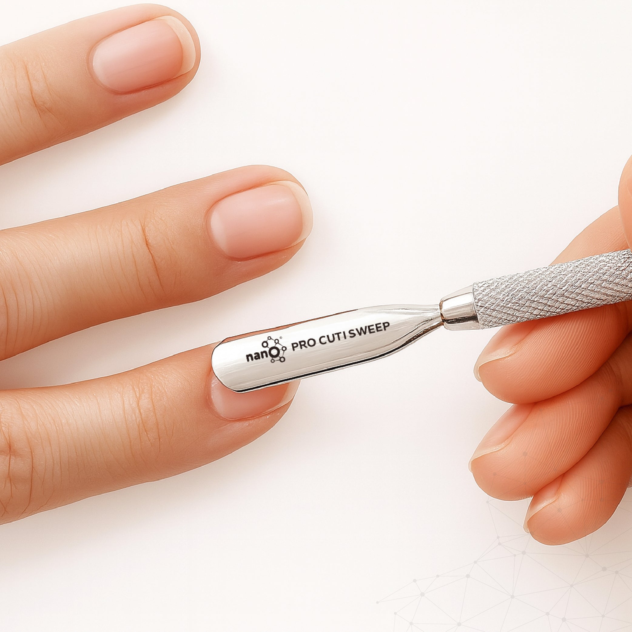 Nano Pro Cuti Sweep – 147mm | Dual-Ended Cuticle Pusher & Nail Cleaner