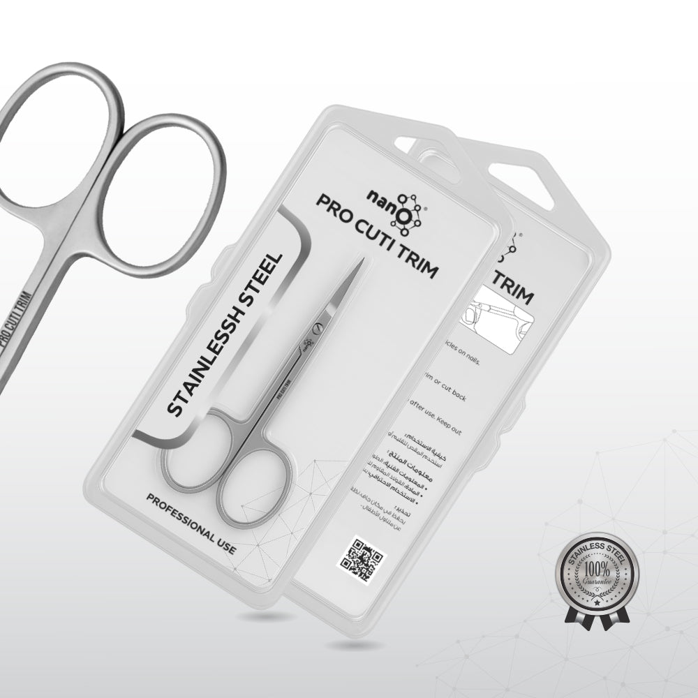 Pro Cuti Trim – Stainless Steel Professional Cuticle Scissors | Precision, Ergonomic Design