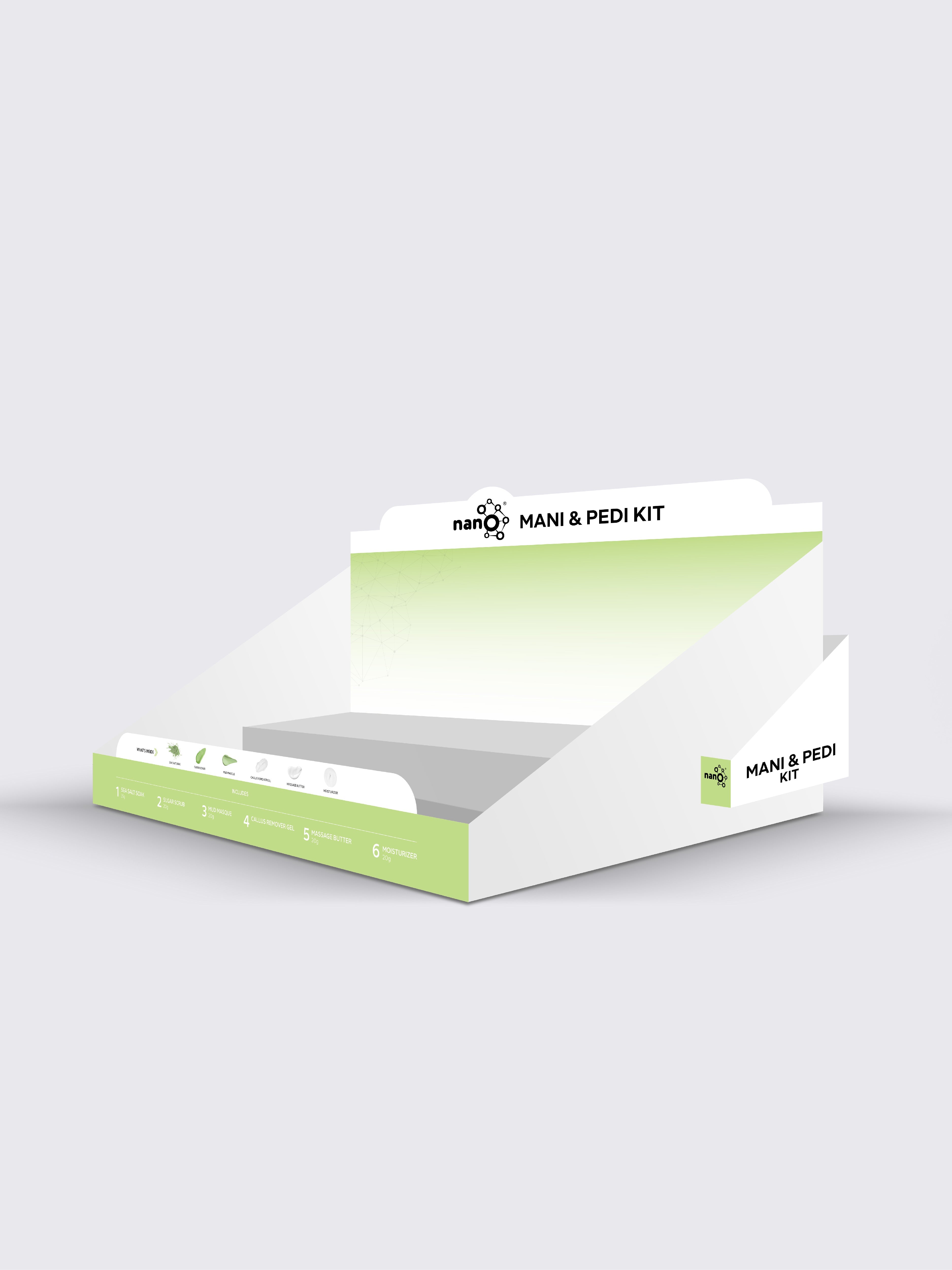 Nano® Mani-Pedi Kit Display Stand