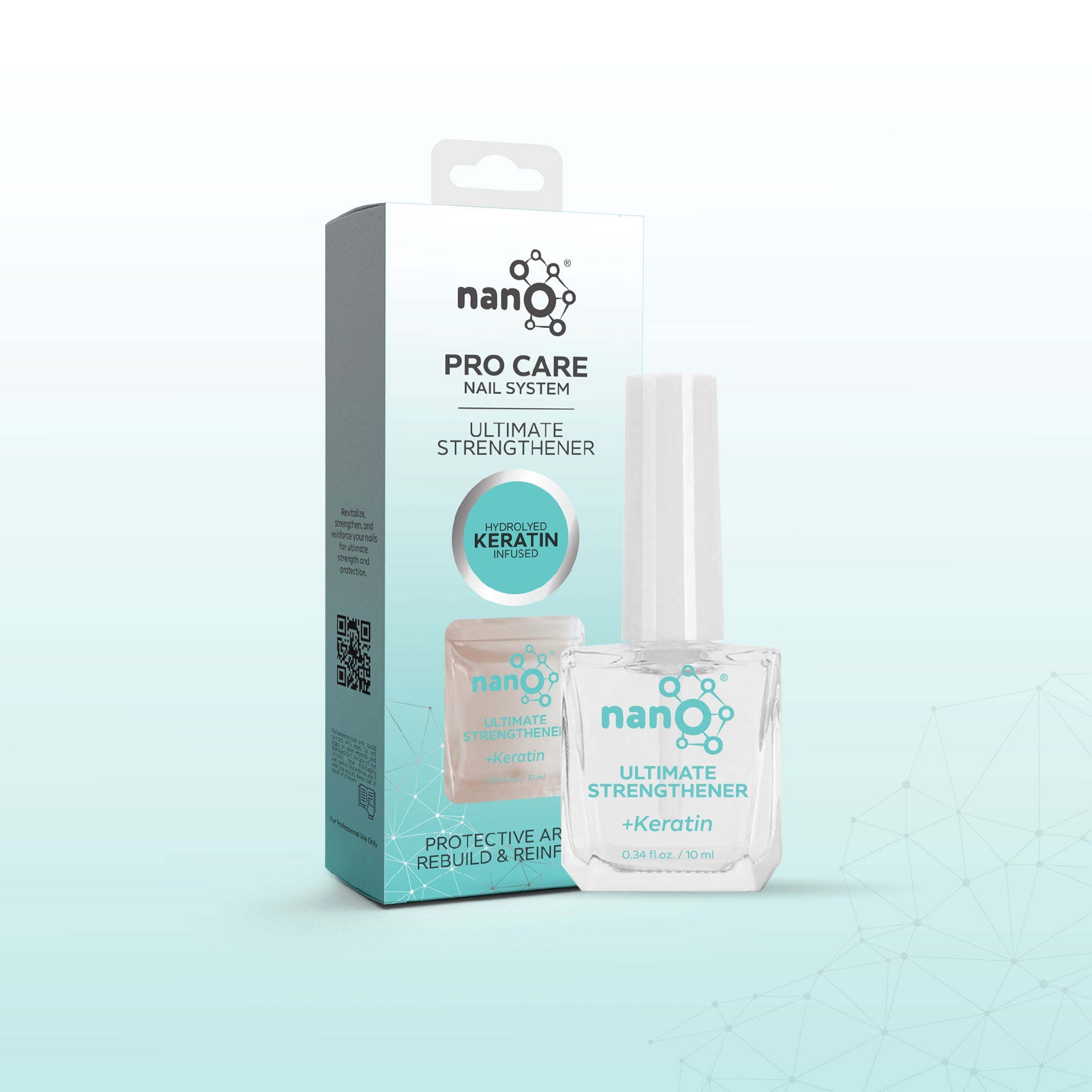 Nano® Pro Care Ultimate Strengthener – 10ml | Keratin & Biotin Nail Repair Treatment