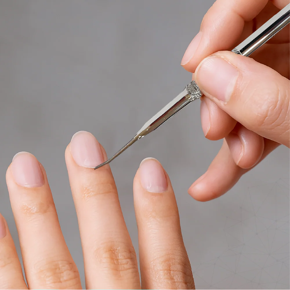 Nano Pro Cuti File – 161mm | Dual-Ended Stainless Steel Nail File for Precision Pedicure Care