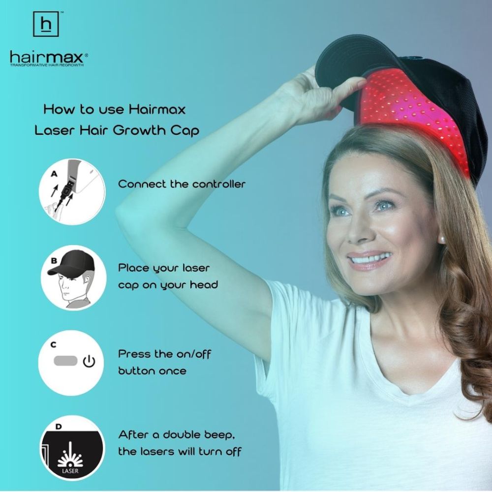 HairMax Powerflex 272 Laser Cap (FDA Cleared)