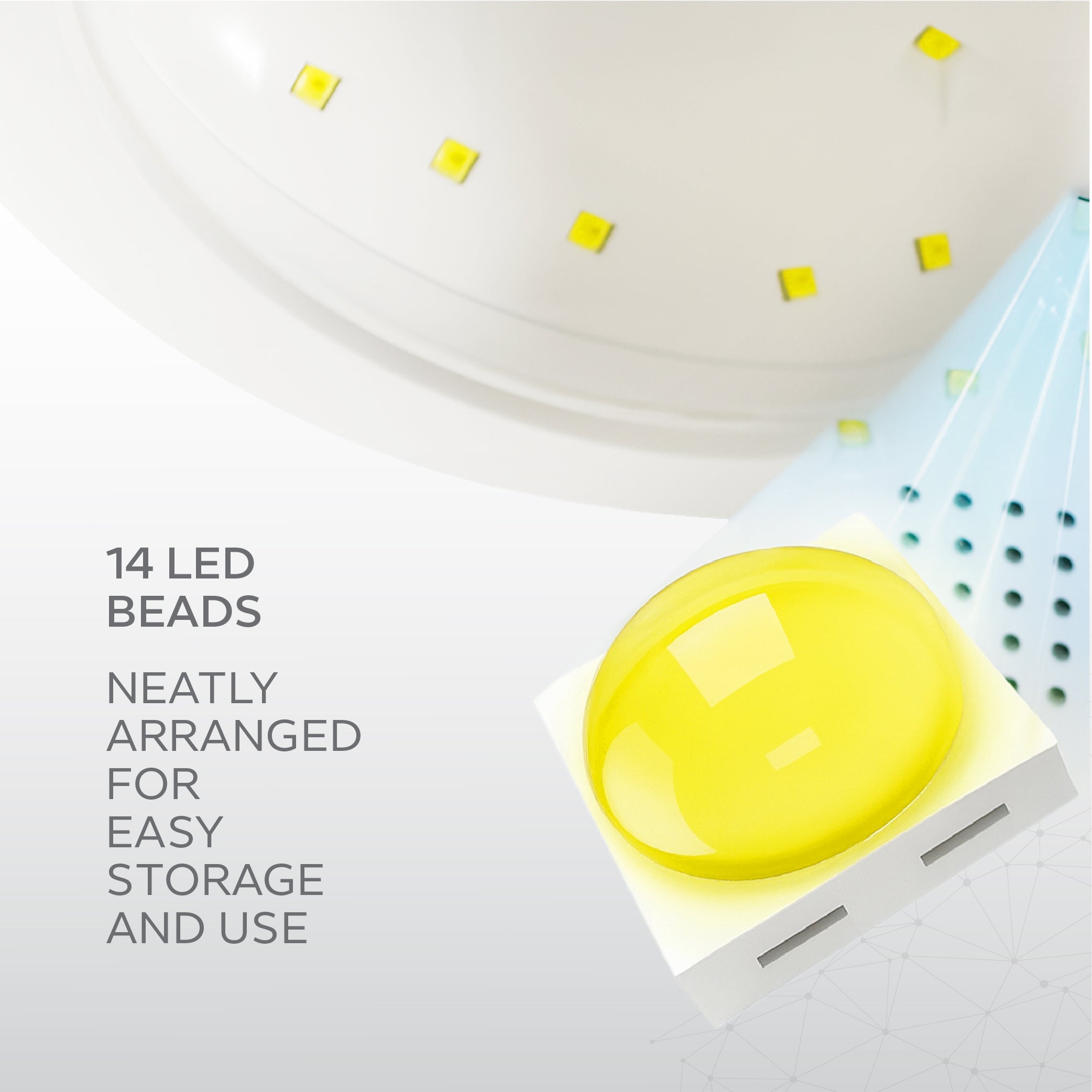 Nano® Spectra Cure UV LED Nail Lamp – 48W Professional Gel Curing Light with Dual Spectrum LEDs & Smart Timer