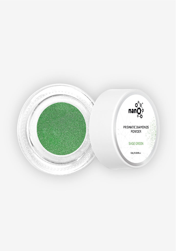 Sage Green Disco Glitter Powder 0.8gm