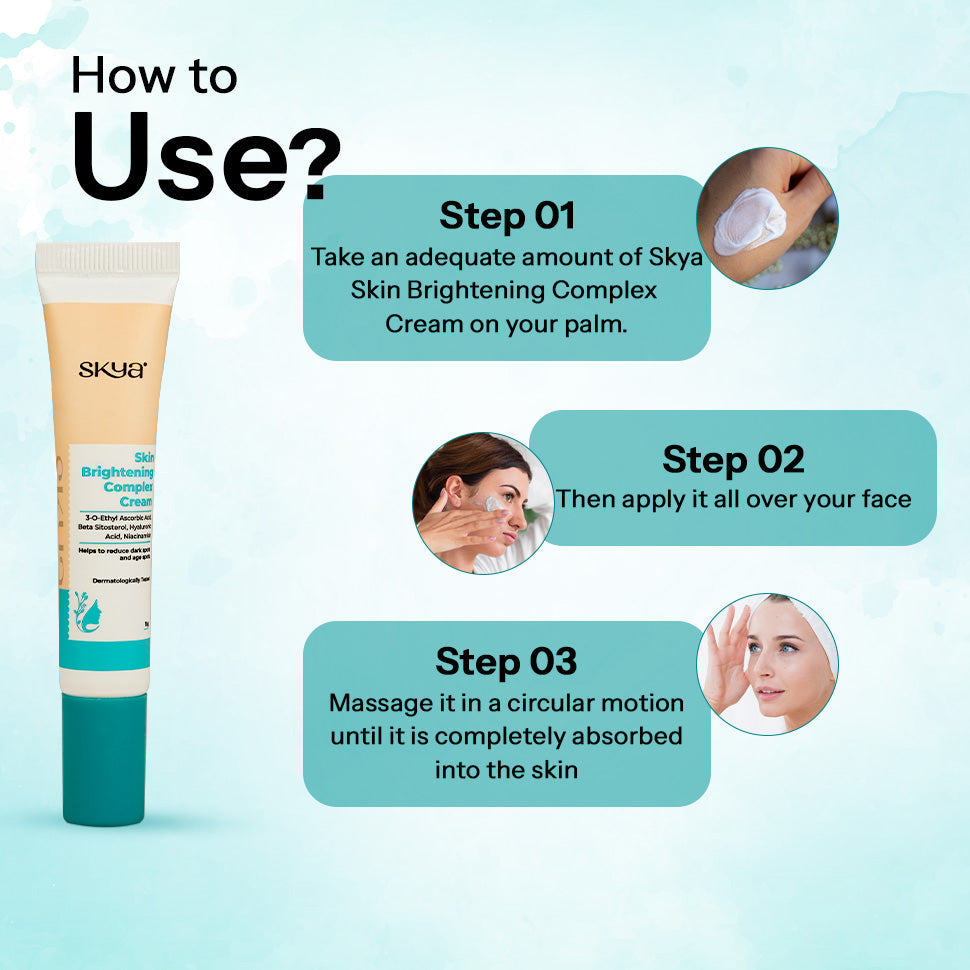 Skya Vitamin C Serum & Skin Brightening Cream