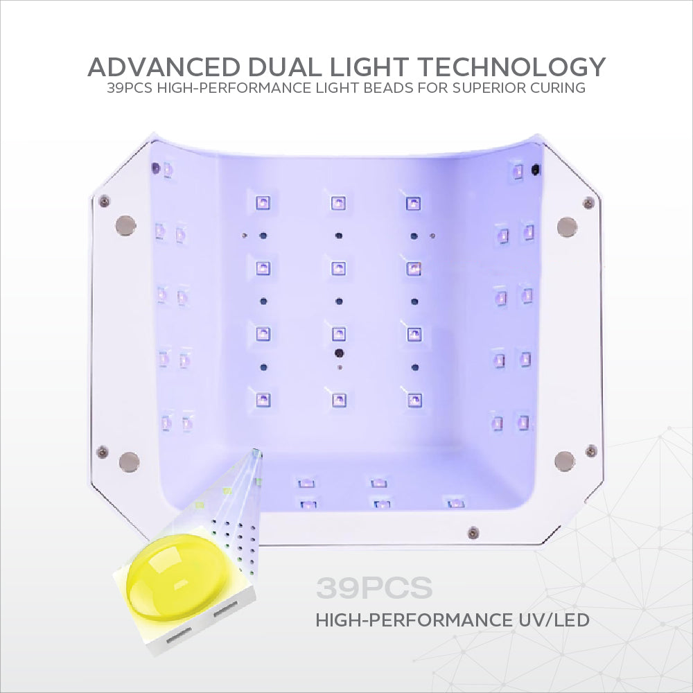 Nano® Swift Charge UV/LED Nail Lamp – 54W | Professional, High-Performance, Cordless Rechargeable Nail Curing Lamp | Nail Dryer