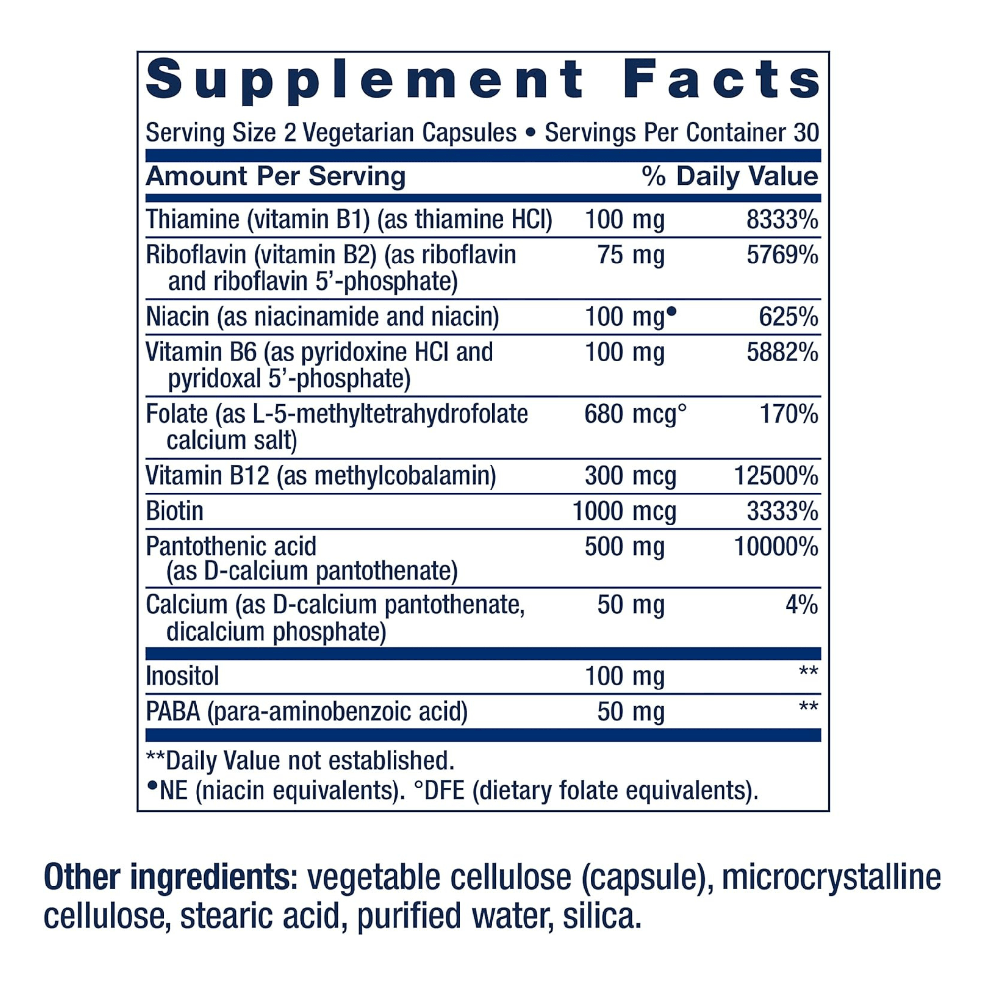 Life Extension Bioactive Complete B-Complex, Heart, Brain and Nerve Support, Healthy Energy, Metabolism, Complete B Complex, 60 Vegetarian Capsules