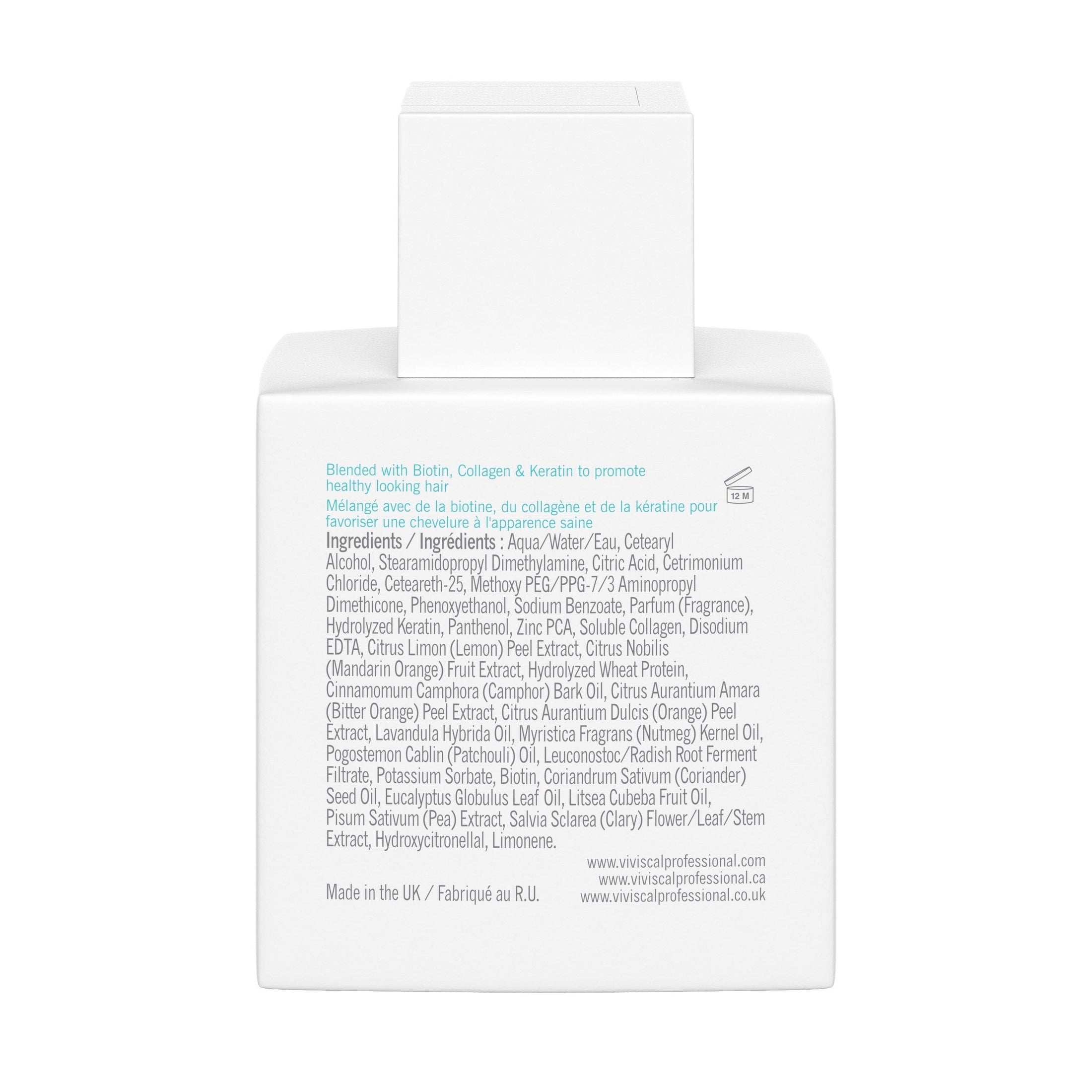 Viviscal Professional Thickening Conditioner – Deep Conditioning Treatment for Thicker, Healthier Hair - 250 ml