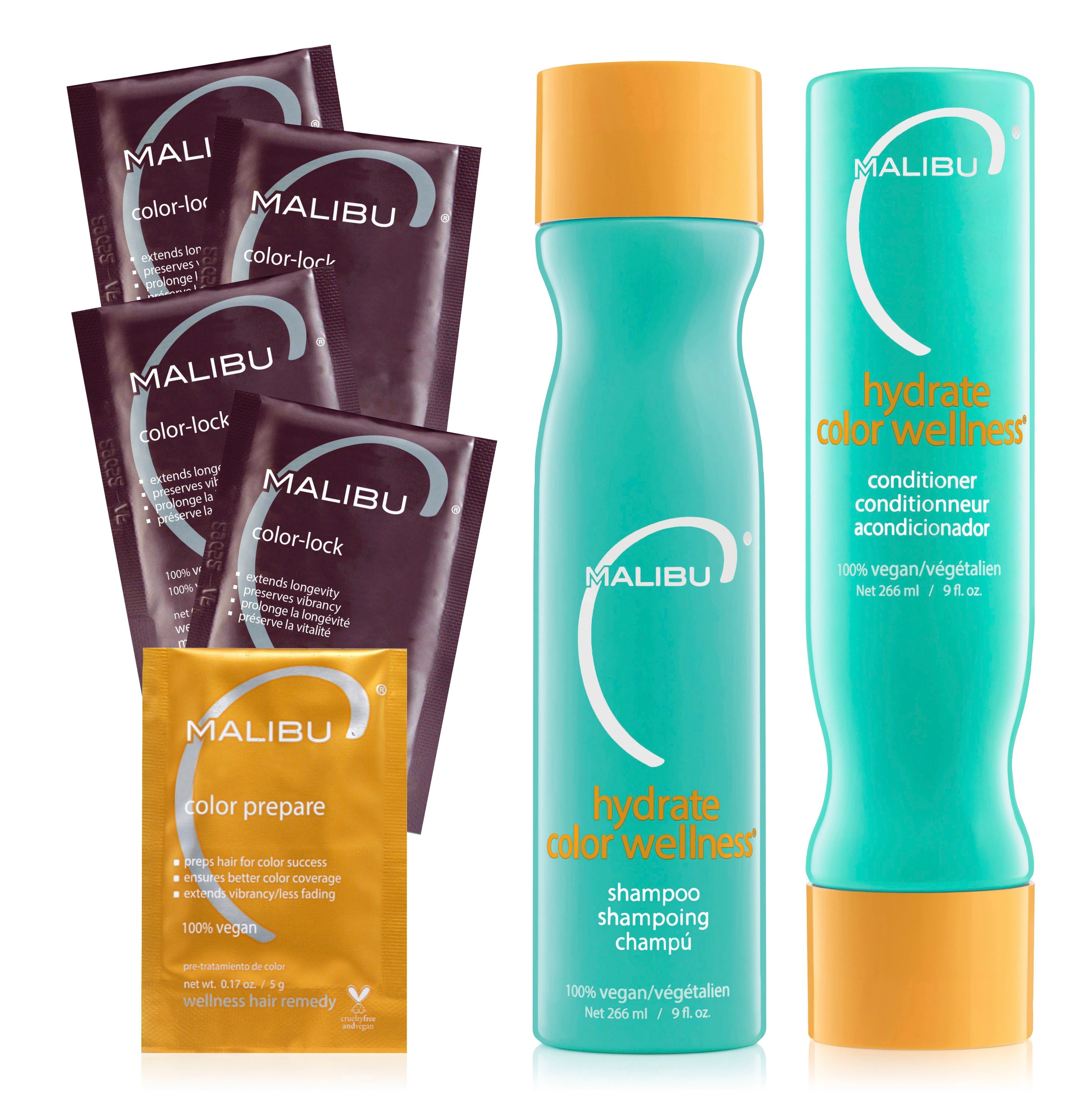 Malibu C Hydrate Color Wellness Collection For Color Protection