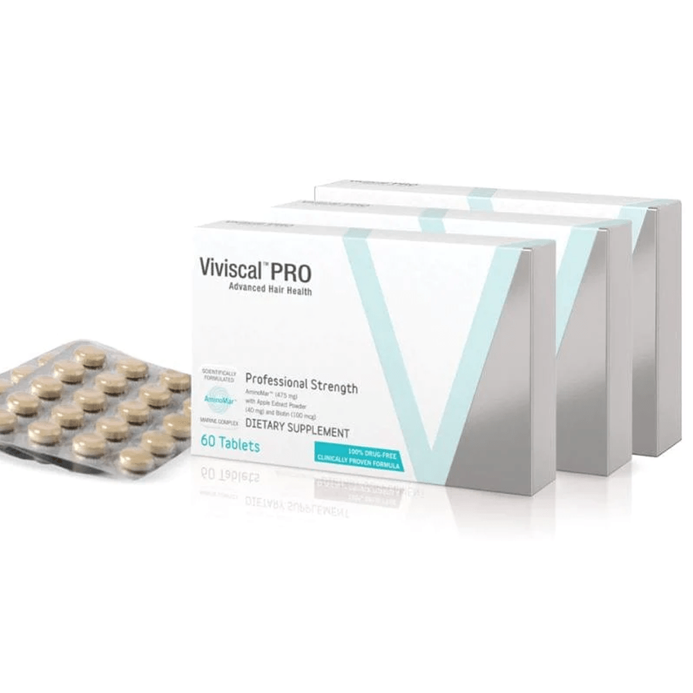Viviscal Professional Hair Growth Supplements – Clinically Proven Hair Loss Solution for Men &amp; Women 60 Tablets (1 Months Supply)