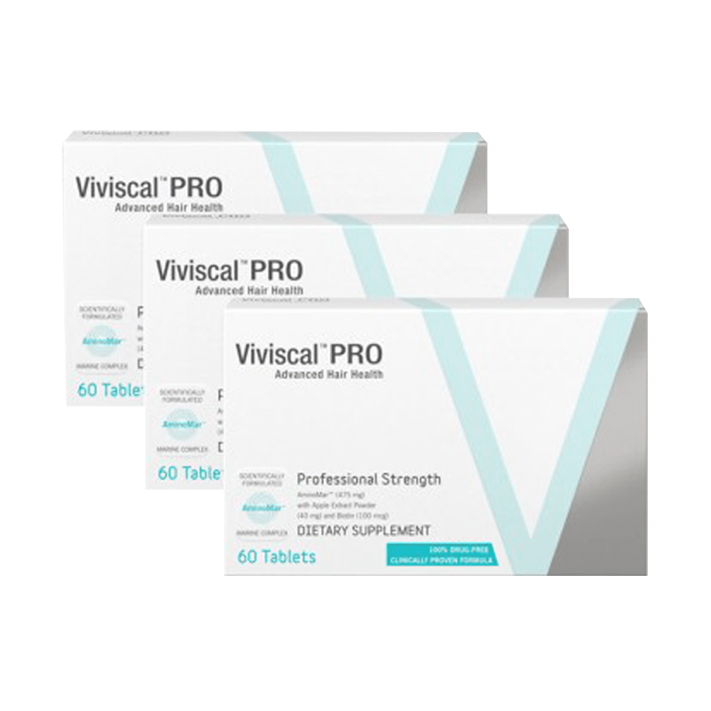 Viviscal Professional Hair Growth Supplements – Clinically Proven Hair Loss Solution for Men &amp; Women 60 Tablets (1 Months Supply)