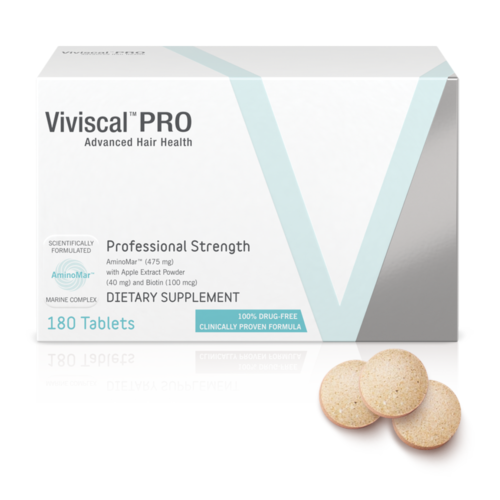 Viviscal Professional Hair Growth Supplements – Clinically Proven Hair Loss Solution for Men & Women 180 Tablets (3 Months Supply)
