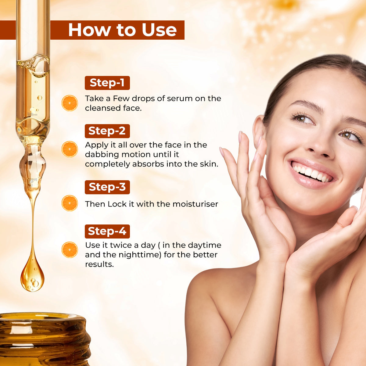 Skya Vitamin C Serum & Skin Brightening Cream