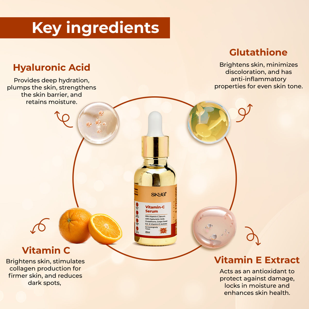 Skya Vitamin C Serum & Ultra Hydrating Moisturizer