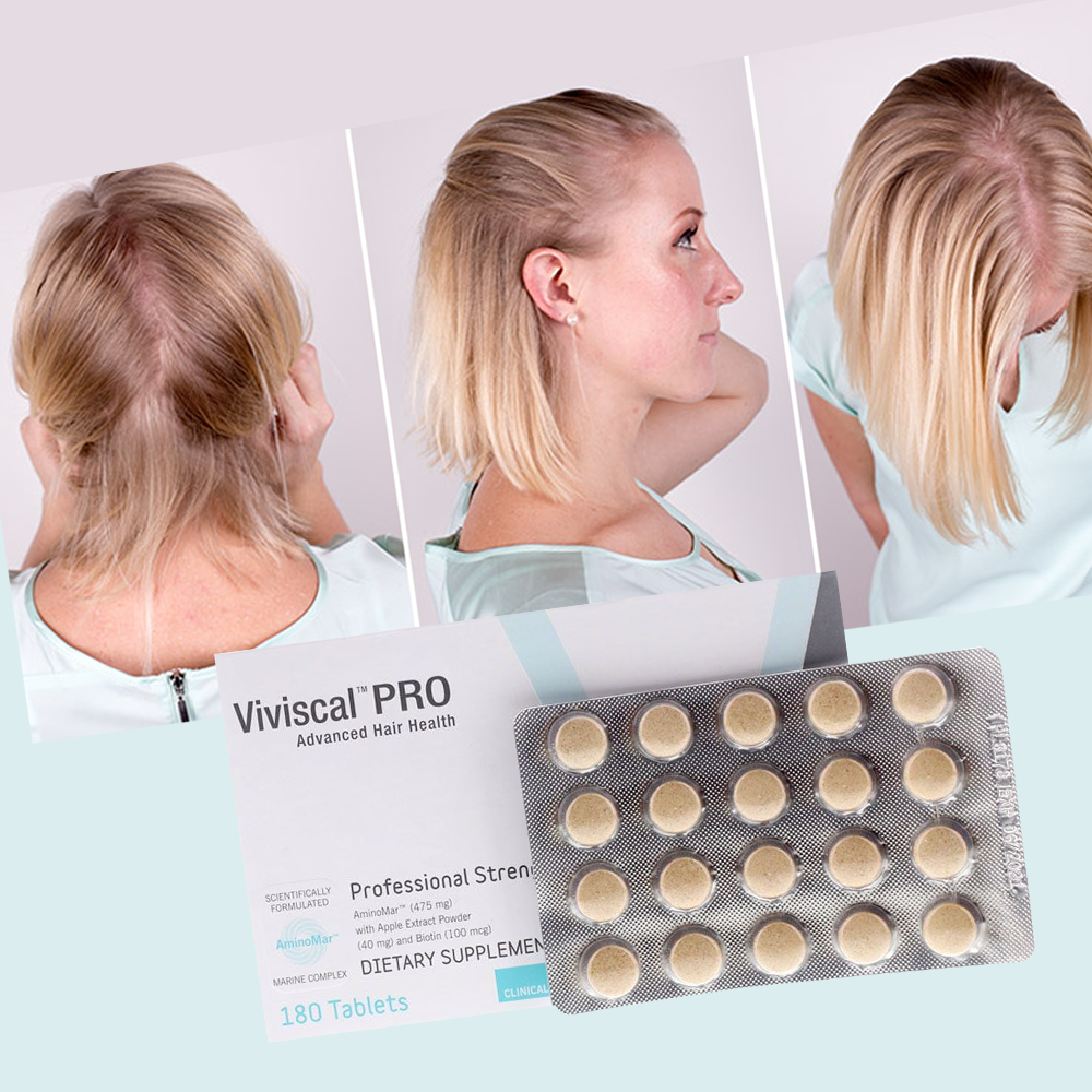 Viviscal Professional Hair Growth Supplements – Clinically Proven Hair Loss Solution for Men & Women 180 Tablets (3 Months Supply)