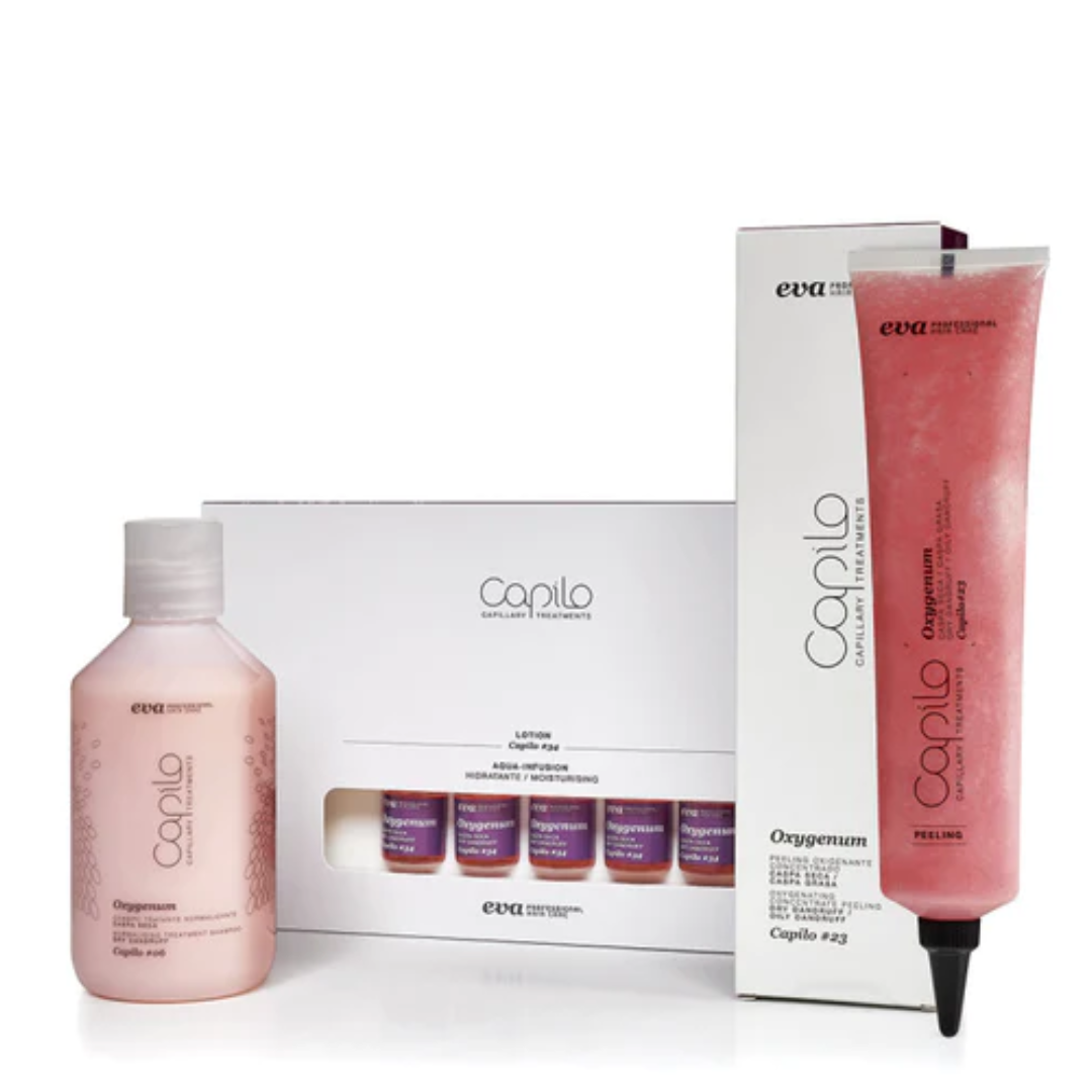 Eva Professional Hair Care Capilo Oxygenum for Dry and Oily Dandruff Treatment