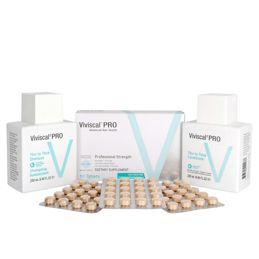 Viviscal Professional Hair Growth Supplements – Clinically Proven Hair Loss Solution for Men &amp; Women 60 Tablets (1 Months Supply)