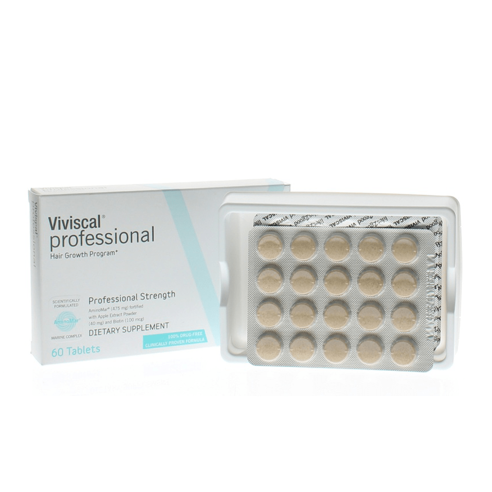 Viviscal Professional Hair Growth Supplements – Clinically Proven Hair Loss Solution for Men &amp; Women 60 Tablets (1 Months Supply)